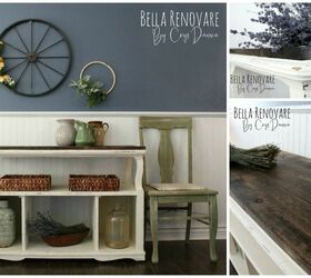 How To Easily Transform A Boring Sofa Table Into A Farmhouse Gem