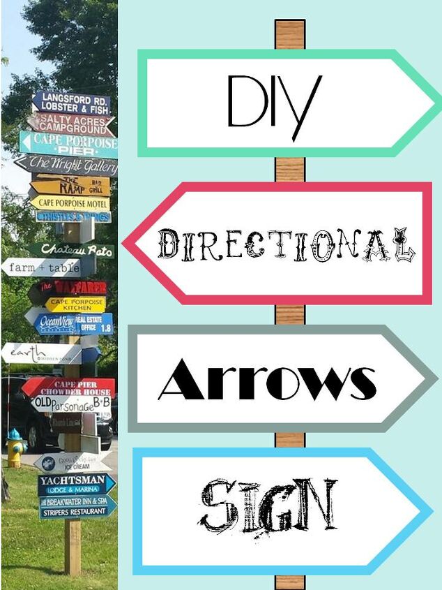 directional arrow sign