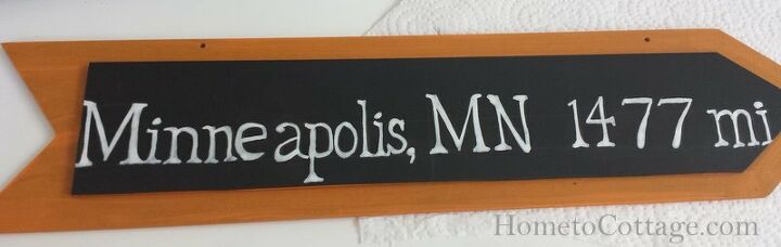 How To Make Direction Sign How to Make a Directional Arrow Sign DIY | Hometalk