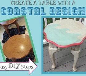 diy a coastal themed table