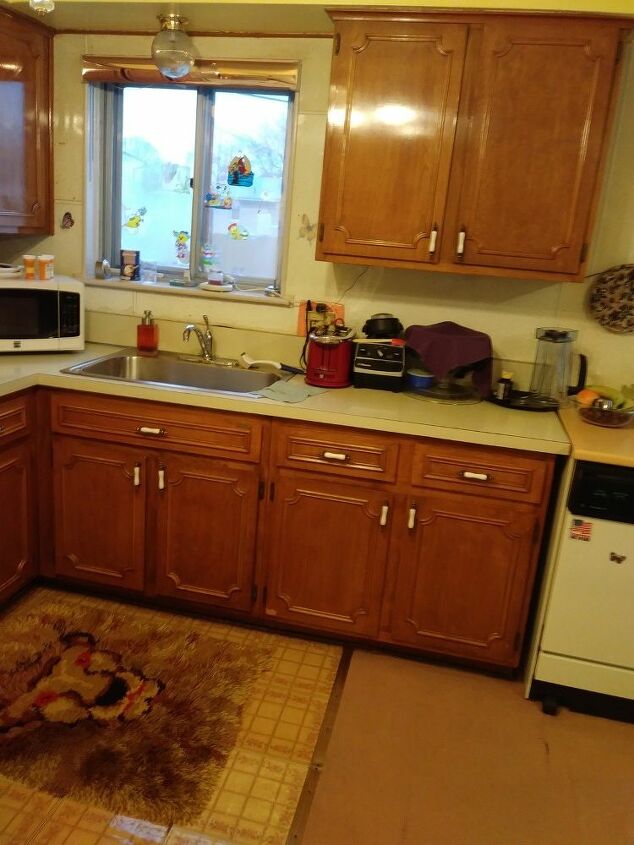 q is there any way that i can restain these cabinets myself