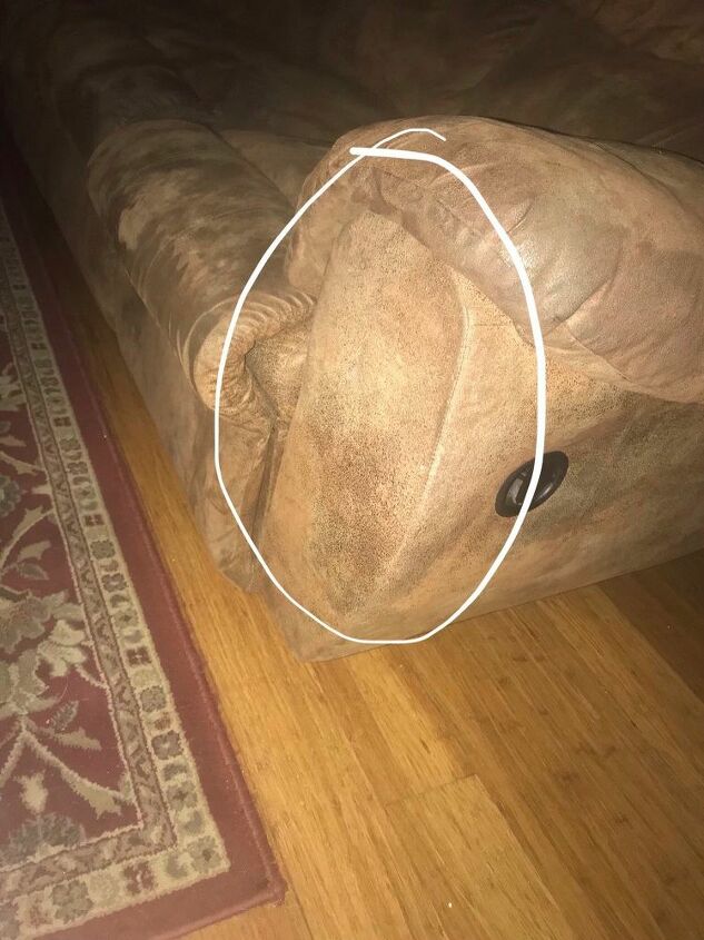 How To Repair Area On Microfiber Couch Hometalk How To Repair Area On Microfiber Couch Hometalk