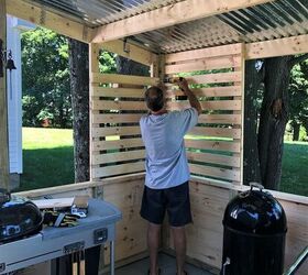 How to Build a BBQ Shack DIY Hometalk