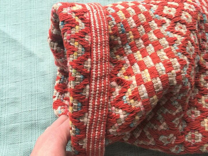 cesta para alfombras colgantes