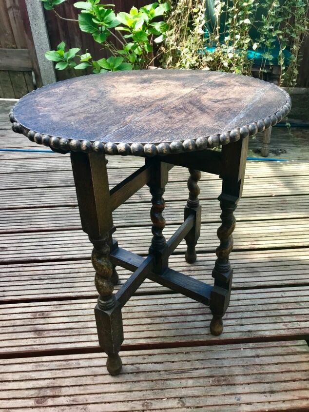 How To Paint Vintage Coffee Table Transformation To Boho Beauty