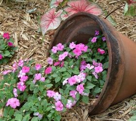 Add a Touch of Creativity to Your Yard With a Spilled Planter
