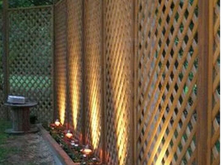 q i want to make this backyard fencing do you any plans for this