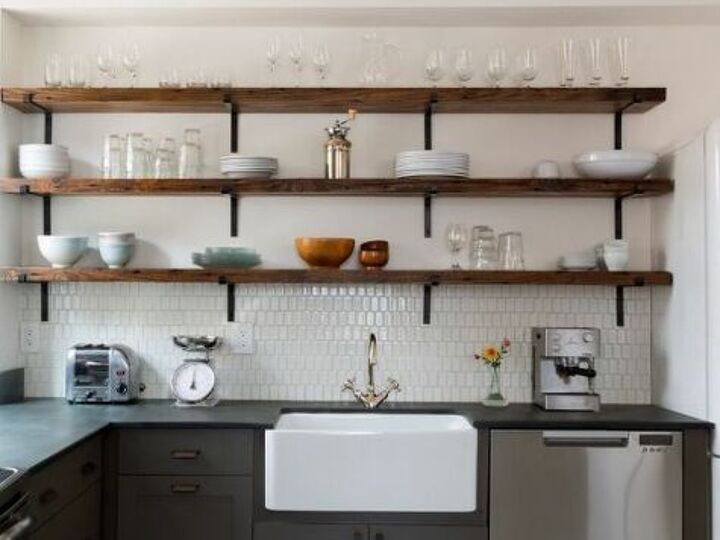 q what type of wood should i use to make these shelves in my kitchen
