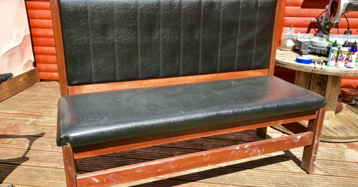 How to Transform an Dull Bench Seat Into a Pretty Garden Must Have