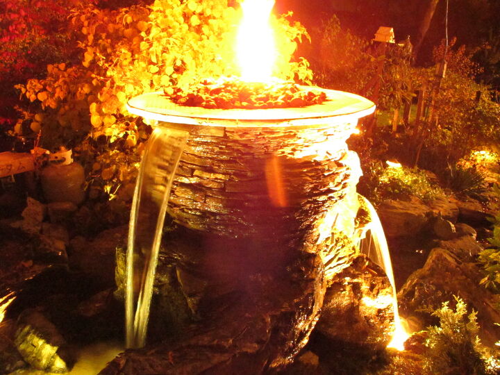 fire bowl water diy