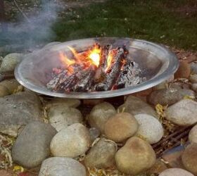 13 proyectos de cuencos de fuego que puedes probar en casa, Foco de invierno Fuente de verano