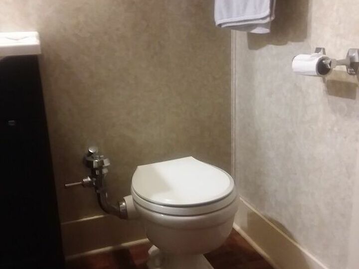q how do i change this toilet to a tank toilet