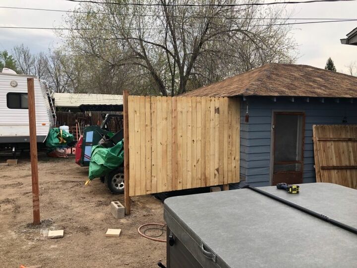 How To Build A Hot Tub Privacy Fence Diy Hometalk Build A Hot Tub Privacy Fence Diy
