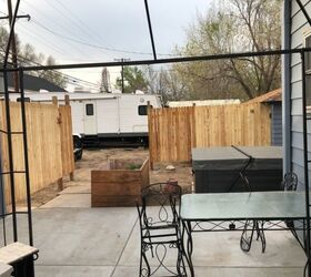hot tub privacy fence, Final project
