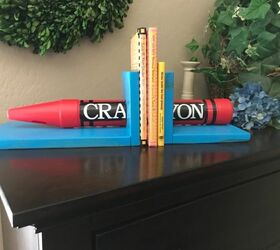 crayon bookends