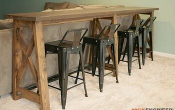 Bar Top Console Table