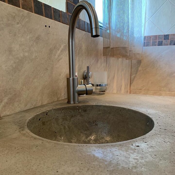 Get Creative with Concrete: How to Build a Bathroom Vanity