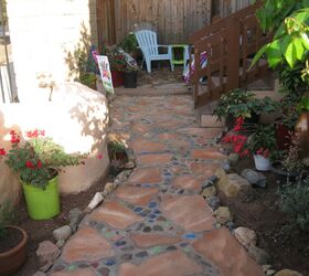 12 mosaic masterpieces that will bring a touch of color to your home, Step in Style with this Mosaic Walkway