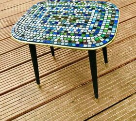 12 mosaic masterpieces that will bring a touch of color to your home, Sensational Seventies Style Mosaic Table