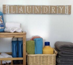 how to make a laundry sign