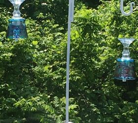 solar stained glass hanging lights
