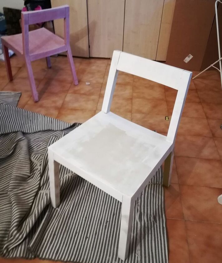 como renovar cadeiras com tinta