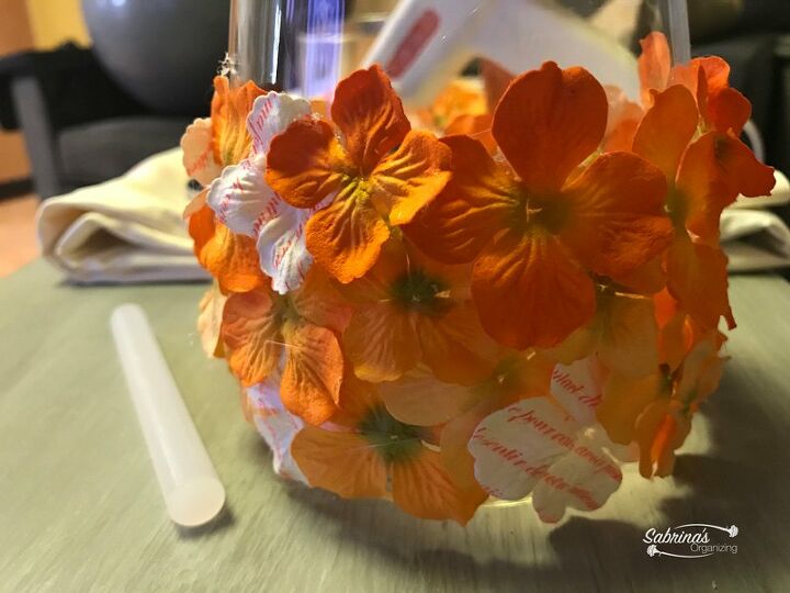 como fazer um vaso de flores de primavera