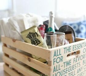 Guest Room Welcome Crate