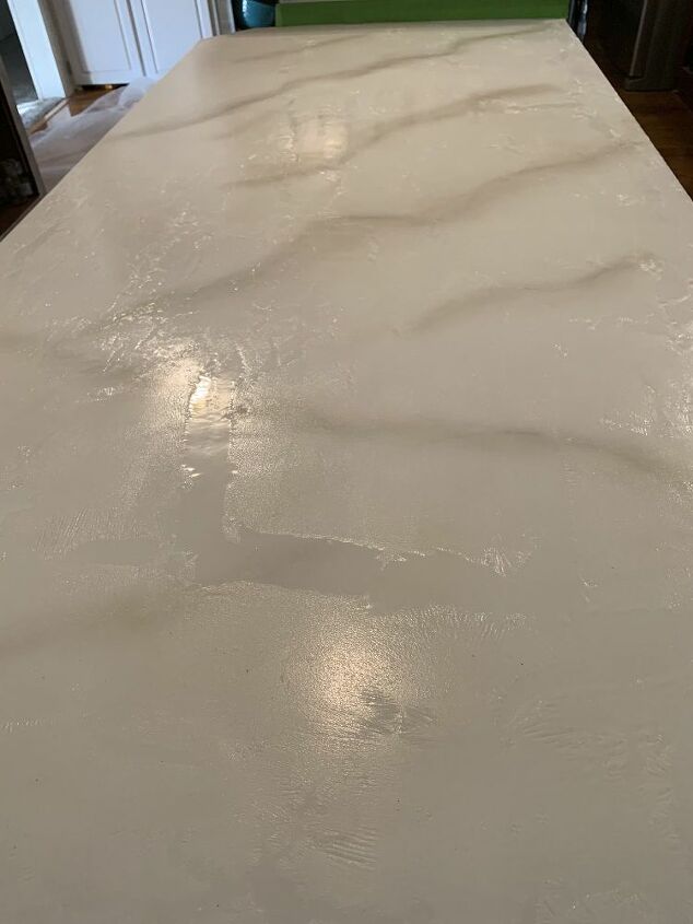 q how do i fix my countertop mess up