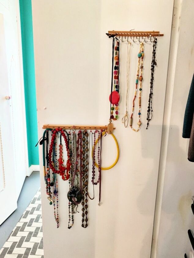 the monster jewelry in the closet, These can be added the inside of a door