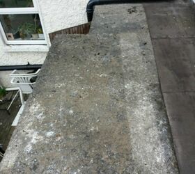 q how to put epdm on concrete flat roof