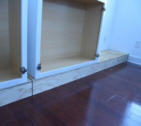 how to do built in book shelves