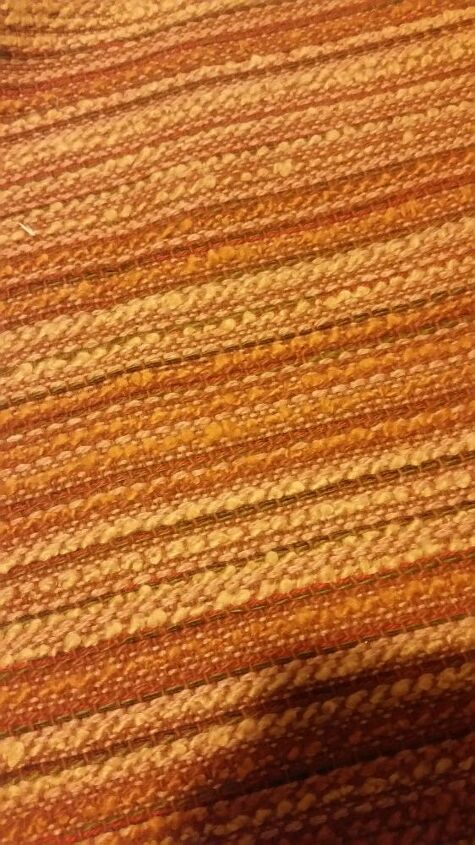 how can i unshrink 1970 s woven upholstery fabric