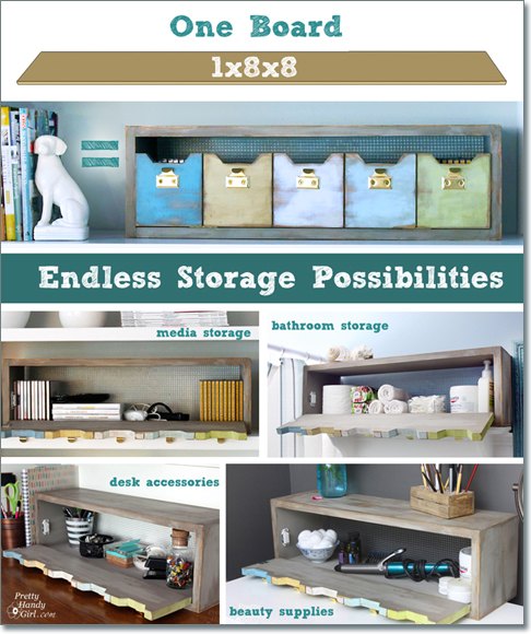 s storage solutions, One Board Storage Container