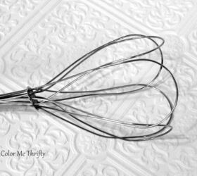 how to make wire whisks into tulips
