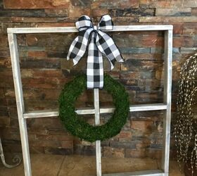 how to make a window and moss wreath