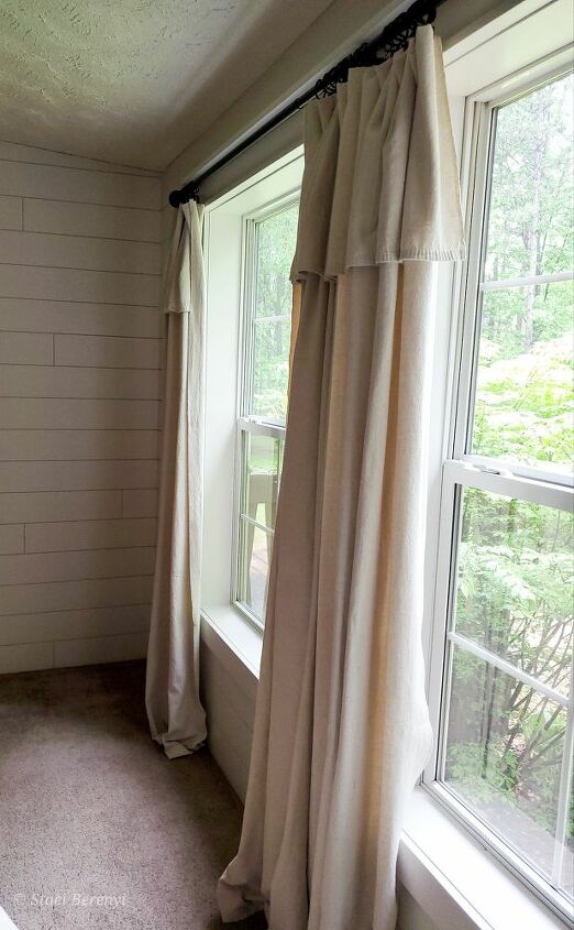 cortinas de tecido diy sem costura