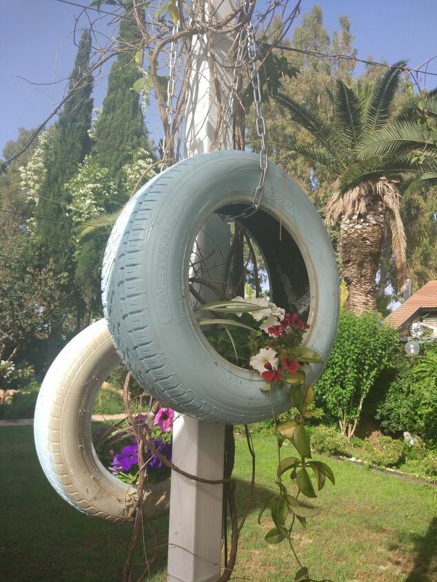 Repurpose Old Tires Hometalk Repurpose Old Tires Hometalk