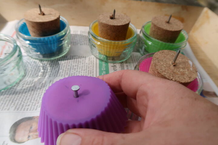 plantadores de concreto diy lindos plantadores em forma de cupcake