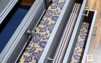 Lining Drawers With Gift Wrap Paper