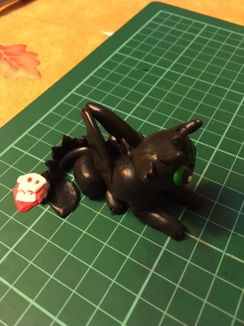 q how can i smooth this polymer clay how to train your dragon