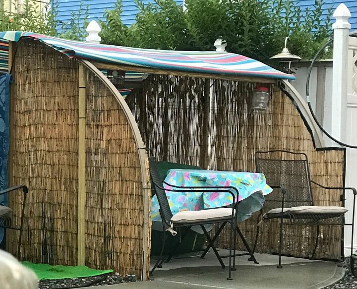 quonset hut shaped hot tub enclosure