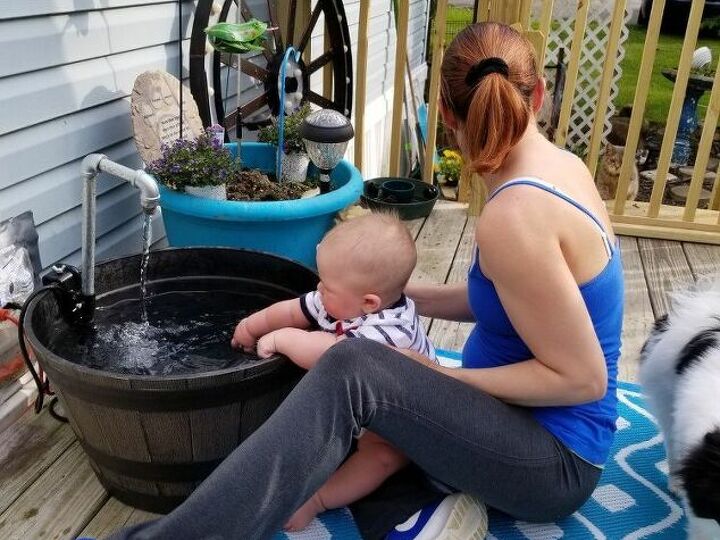 q make a filter for my small deck pond