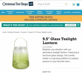rain proof solar lantern, A more expensive tea light lantern