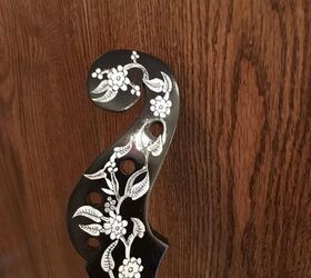 repurposing ivory piano key covers banjo inlays