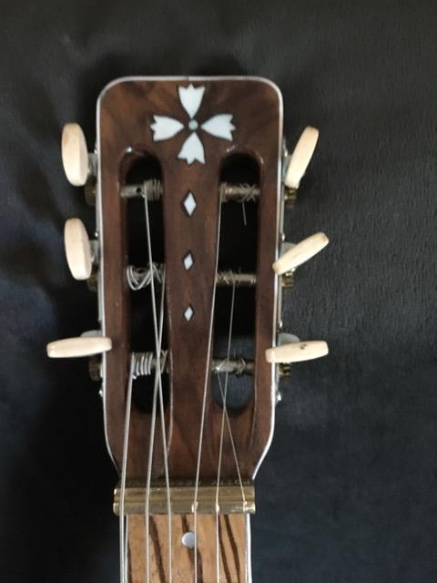 repurposing ivory piano key covers banjo inlays