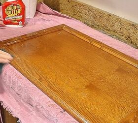 update your kitchen cabinets with paint here s how, Clean all cabinets then set aside to dry
