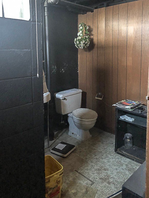 dungeon basement bathroom makeover for 216