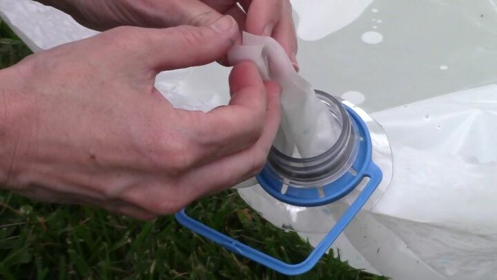 refillable reusable water blob