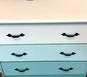21 ways to redo that old dresser you can t stand looking at anymore, Use the ombre technique for a bold and modern dresser
